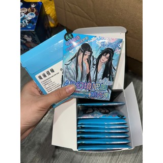 [hàng sẵn] Gói nhân phẩm Huy hiệu và thẻ Ma đạo tổ sư / 75mm và card C11 BL lomo Ngụy Vô Tiện Lam Vong Cơ / stickers