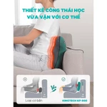 Gối Massage Đa Năng Nhiệt Hồng Ngoại KINGTECH KP-500 - Chuyên Sâu Cổ Vai Gáy, Thắt Lưng - Chính Hãng bảo hành 12 tháng — ảnh 4