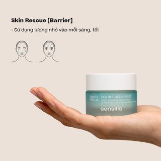 Kem Dưỡng Ẩm, Phục Hồi Hàng Rào Bảo Vệ Da Nhạy Cảm Sensilis Skin Rescue [Barrier]