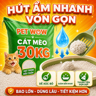 Cát mèo 30kg khử mùi, cát vệ sinh cho mèo khử mùi FREE SHIP TOÀN QUỐC