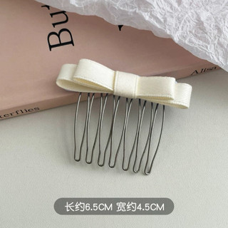Phụ kiện tóc cắm ngược, lược nơ cố định chống trược tóc, phụ kiện tóc xinh, dễ thương