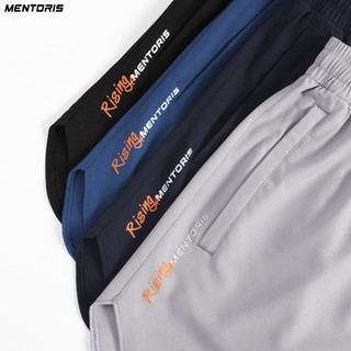 Quần Đùi Thể Thao Nam MENTORIS Vải Gió Nhanh Khô, Form Regular Fit, Thoáng Khí Dễ Vận Động MSR2617
