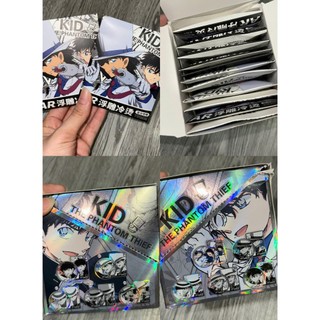 [GACHA /hàng sẵn] Combo gói Huy hiệu và thẻ Kaito Kid / Conan Thám tử lừng danh / huy hiệu 75mm và thẻ card fullbox