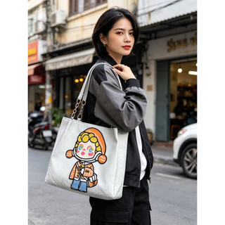 [LM075] Túi Xách Nữ Túi Công Sở TOTE Da Nhung Panda  Size 34 Đựng Nhiều Đồ