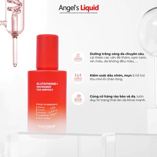 Serum Angel's Liquid Kiềm Dầu Kem Dưỡng Trắng Da Angel's Liquid Glutathione Niacinamide Arbutin CICA - Skinora Beauty