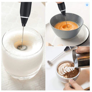 Máy đánh bọt cafe, Whisk đánh trứng mini cầm tay sạc 3 tốc độ sử dụng pin sạc