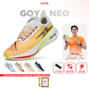 Giày thể thao chạy bộ carbon nam nữ Goya Neo năm 2026 - siêu nhẹ, siêu êm, đế carbon trợ lực