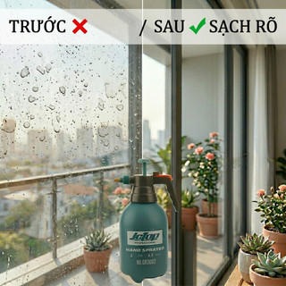 Bình xịt tưới cây cầm tay JcTop 2L đa năng – Phun sương & Phun tia mạnh mẽ