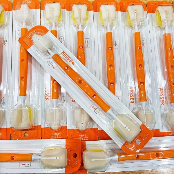 Cọ Rửa Bình Sữa & Núm Ti Wesser 2 Đầu Tiện Lợi Công Nghệ Đức An Toàn – Cocoro Baby