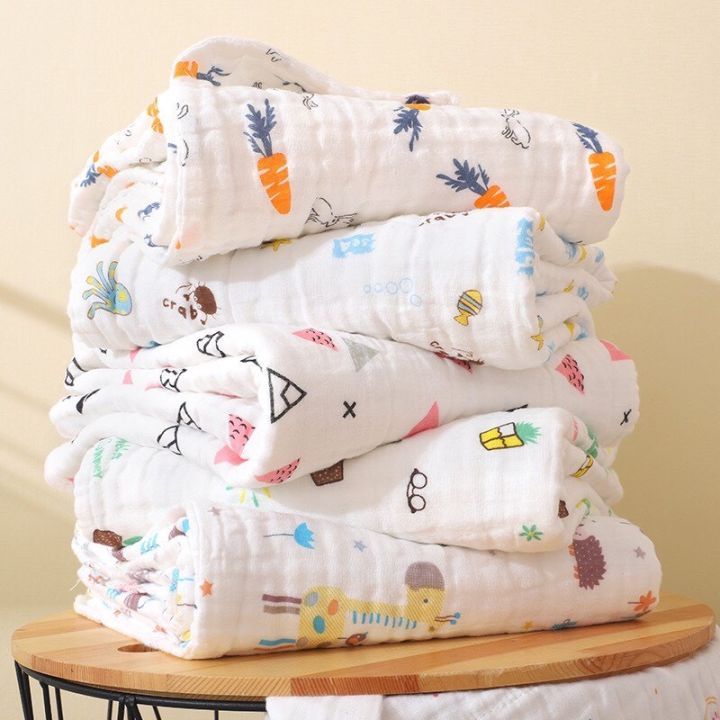 Khăn Tắm Xô Nhăn Manny Cho Bé 100x110cm 6 Lớp – Mềm Mịn, Thoáng Khí, An Toàn Cho Bé - Cocoro Baby