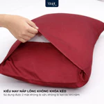 Bộ chăn ga gối lụa 100% Tencel 60s 1m6-1m8-2m-2m2 x 2m (Dày 5-12cm) trơn màu - Mướt Home, bộ 5 món kèm chăn — ảnh 4