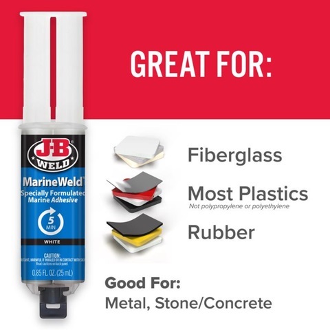 TUÝP DUNG DỊCH KEO DÁN J-B WELD MARINE WELD 23ML