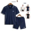 Bộ Thể Thao Nam Cao Cấp Co Giãn 4 Chiều, Áo Polo và Quần Short Thoáng Mát Tập Gym (6001)