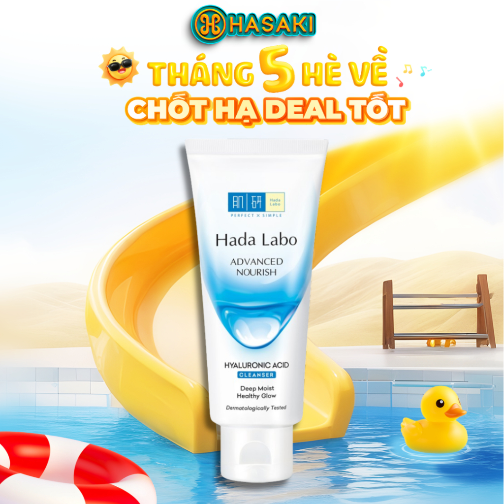 [DAILY] Kem Rửa Mặt Hada Labo Sạch Sâu Dưỡng Ẩm 80g Hasaki Sản Phẩm Chính Hãng