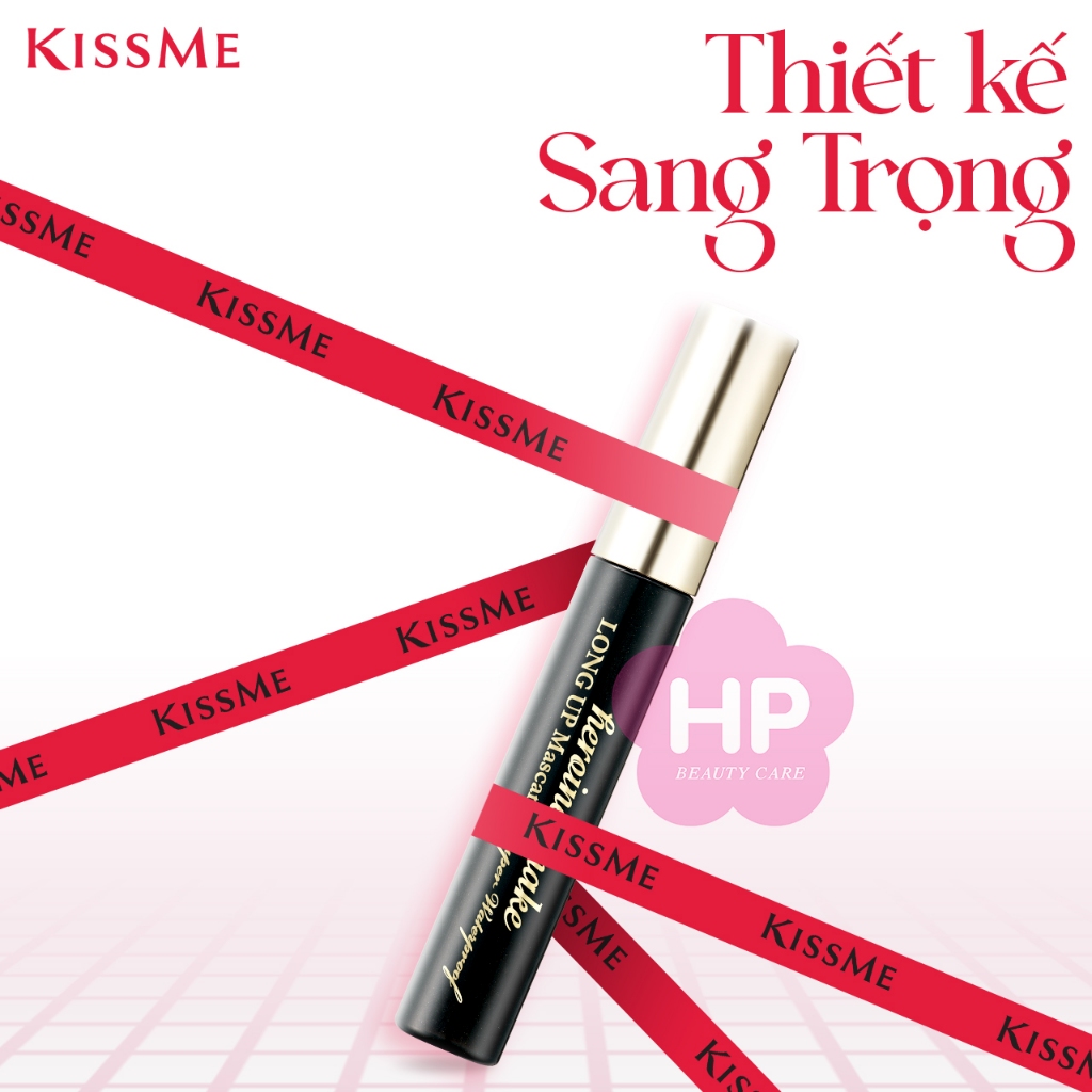 Mascara Nâng Cao Giúp Nâng Cong Và Dài Mi Kissme Heroine Make Long Up Mascara Super WP (Màu Đen 01)