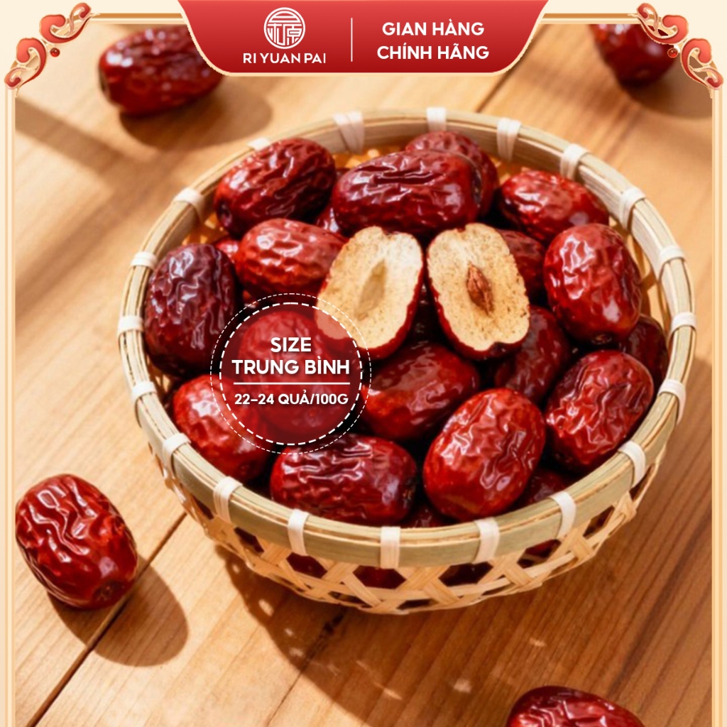 Táo Đỏ Tân Cương Riyuan size trung 200G - 500G - 1KG , không chất bảo quản, nguồn gốc rõ ràng, tốt cho sức khỏe