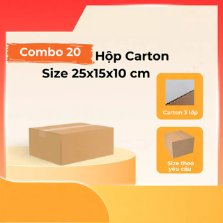 [KHÔNG BÁN] Hộp carton đóng hàng