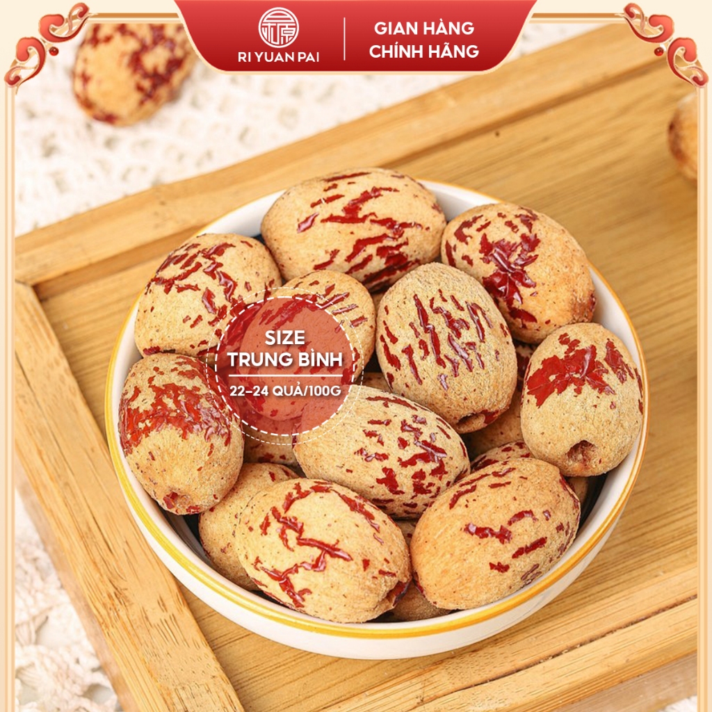 [GÓI DÙNG THỬ 30G] Táo da hổ Tân Cương tách hạt Riyuan gói 30g làm gia vị đồ ăn vặt thơm ngon, bổ dưỡng