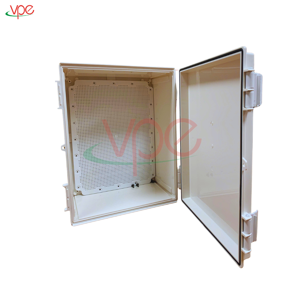 Vỏ tủ điện nhựa ngoài trời KYE - Tủ điện kín nước 330x430x205mm cho gia đình và ngoài trời
