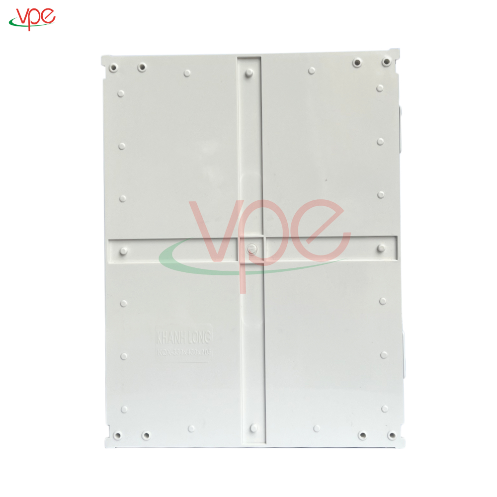 Vỏ tủ điện nhựa ngoài trời KYE - Tủ điện kín nước 330x430x205mm cho gia đình và ngoài trời