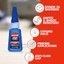 KEO SIÊU DÍNH LOCTITE SUPER GLUE PROFESSIONAL TRONG SUỐT 20G