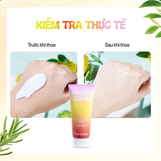 Kem Dưỡng Thể Ban Ngày Five Grains 200ml Dưỡng Trắng Dưỡng Ẩm Nâng Tone Da 200ml
