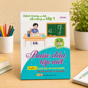 Sách - Bước Đầu Tập Viết Quyển 2 - Chữ cái và Chữ Ghép (Hành trang cho bé sẵn sàng vào lớp 1) - ndbooks