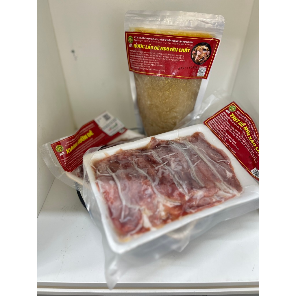 Thịt dê xào lăn, dê núi Ninh Bình, dê xào lăn ngon, thịt dê tẩm ướp, IDFood