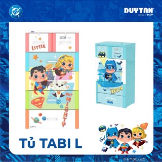 [Phiên bản đặc biệt] Tủ quần áo DUY TÂN Tabi-L 5 tầng AW siêu nhân SUPERMAN 4 hộc lớn 2 nhỏ bền đẹp