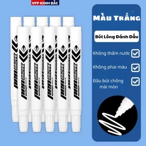 Bút Đánh Dấu Đa Năng Viết Trên Mọi Bề Mặt Có 4 Màu Xanh/Đen/Đỏ và Trắng.- Không Xóa Được, Chống Nước.