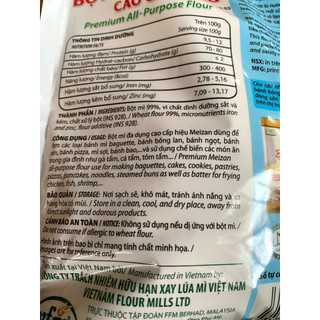 Bột mì đa dụng Meizan gói 500g