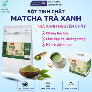 Bột Tinh Chất Matcha Trà Xanh NCK - Trà Thảo Mộc Thanh Nhiệt, Giải Khát, Lợi Tiểu, Giải Nhiệt Mùa Hè