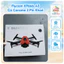 Flycam KP666-43 Có Cam – Drone Gấp Gọn 2 Pin, Máy Bay Điều Khiển Từ Xa Bay Ổn Định