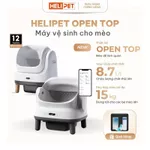 [Tặng Thảm] Nhà Vệ Sinh Lớn Cho Mèo, Máy Vệ Sinh, Dọn Phân Mèo HELIPET OPEN TOP — ảnh 1
