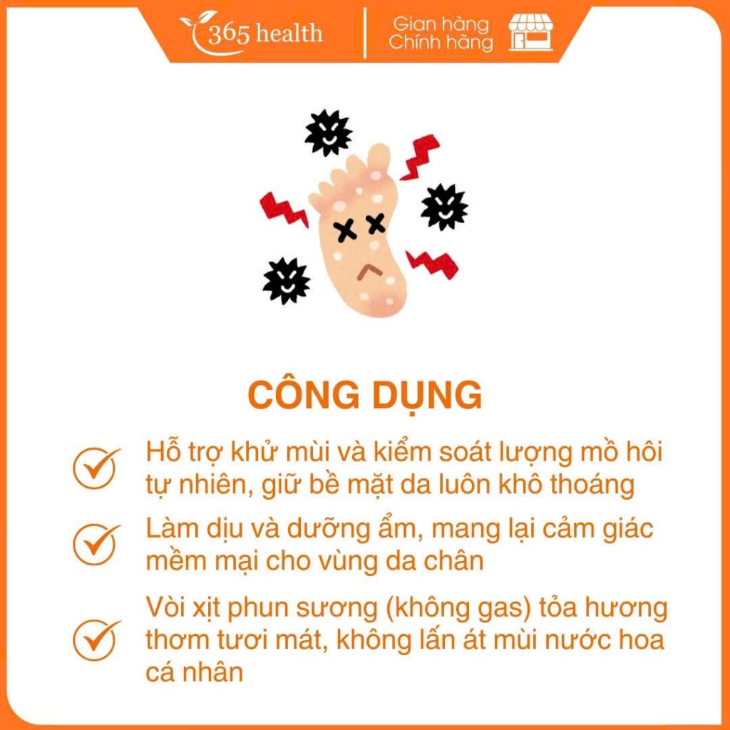 Khử mùi dạng xịt Etiaxil Anti - Transpirant Protection 48h kiểm soát tuyến mồ hôi chân (Chai 100ml)