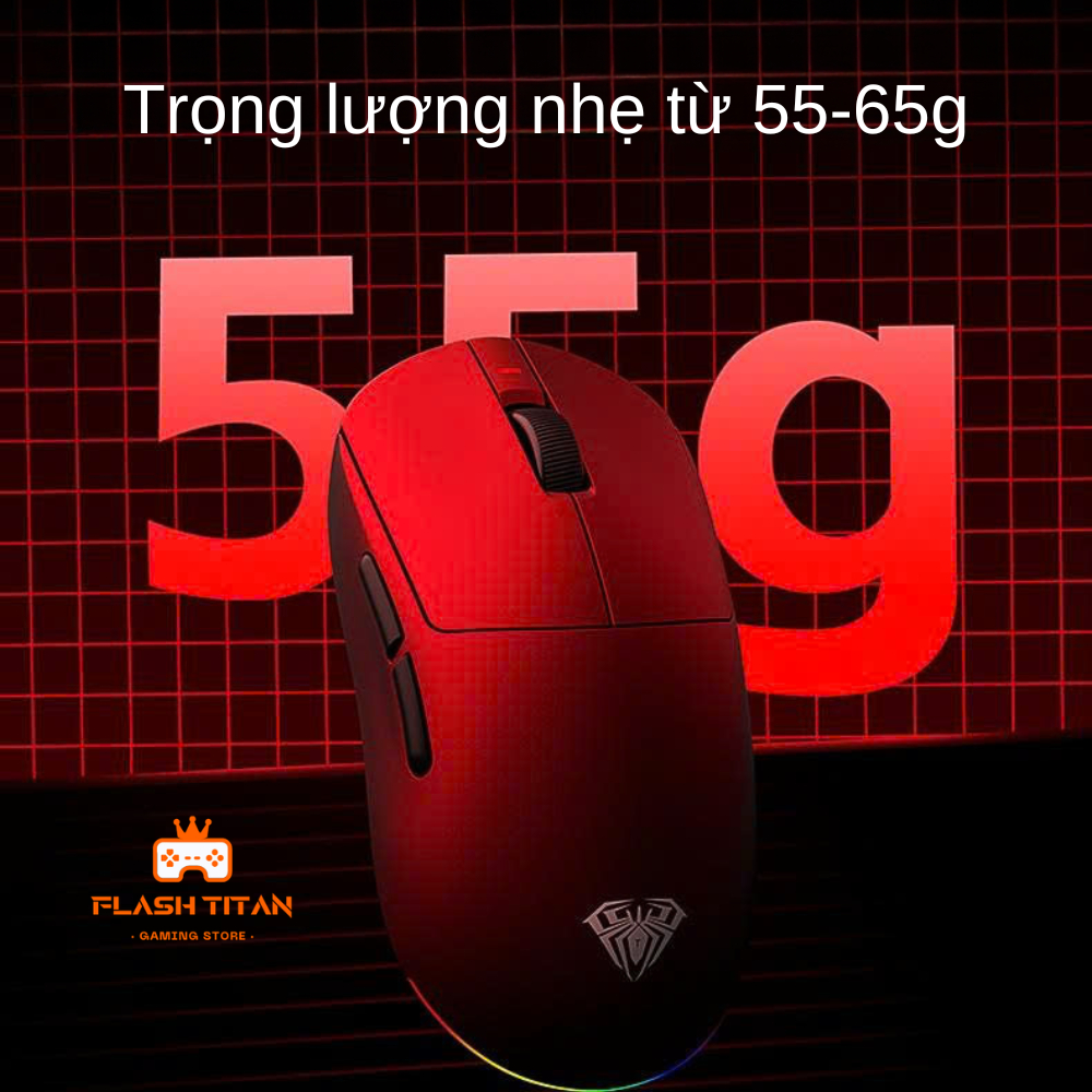 Chuột không dây Gaming AULA V9 Pro - V9 Ultra - 3 mode kết nối - Có app tùy chỉnh - Sensor PAW3395 | BigBuy360 - bigbuy360.vn