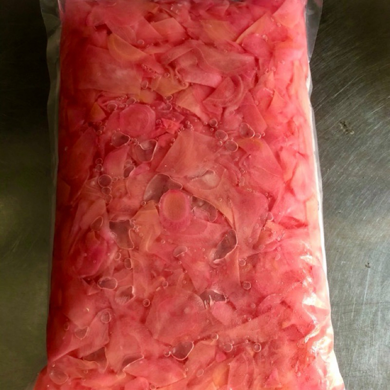 Gừng Hồng hương vị Nhật bản ăn kèm Sashimi, Sushi thơm ngon