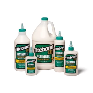 KEO DÁN GỖ TITEBOND III NÂU NHẠT TEM XANH LÁ