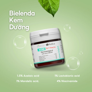 Kem Dưỡng Bielenda Dr Medica Anti Acne Dermatological Hỗ Trợ Giảm Mụn, Mờ Thâm 50ml Duduhouse