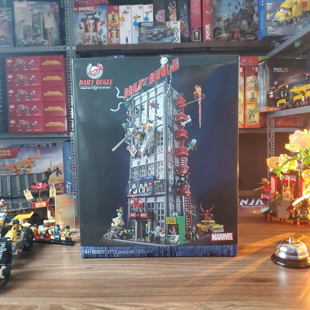 [IN LƯNG] Đồ chơi lắp ráp mô hình Tòa soạn báo Daily Bugle SpiderMan | 3372PCS | BigBuy360 - bigbuy360.vn