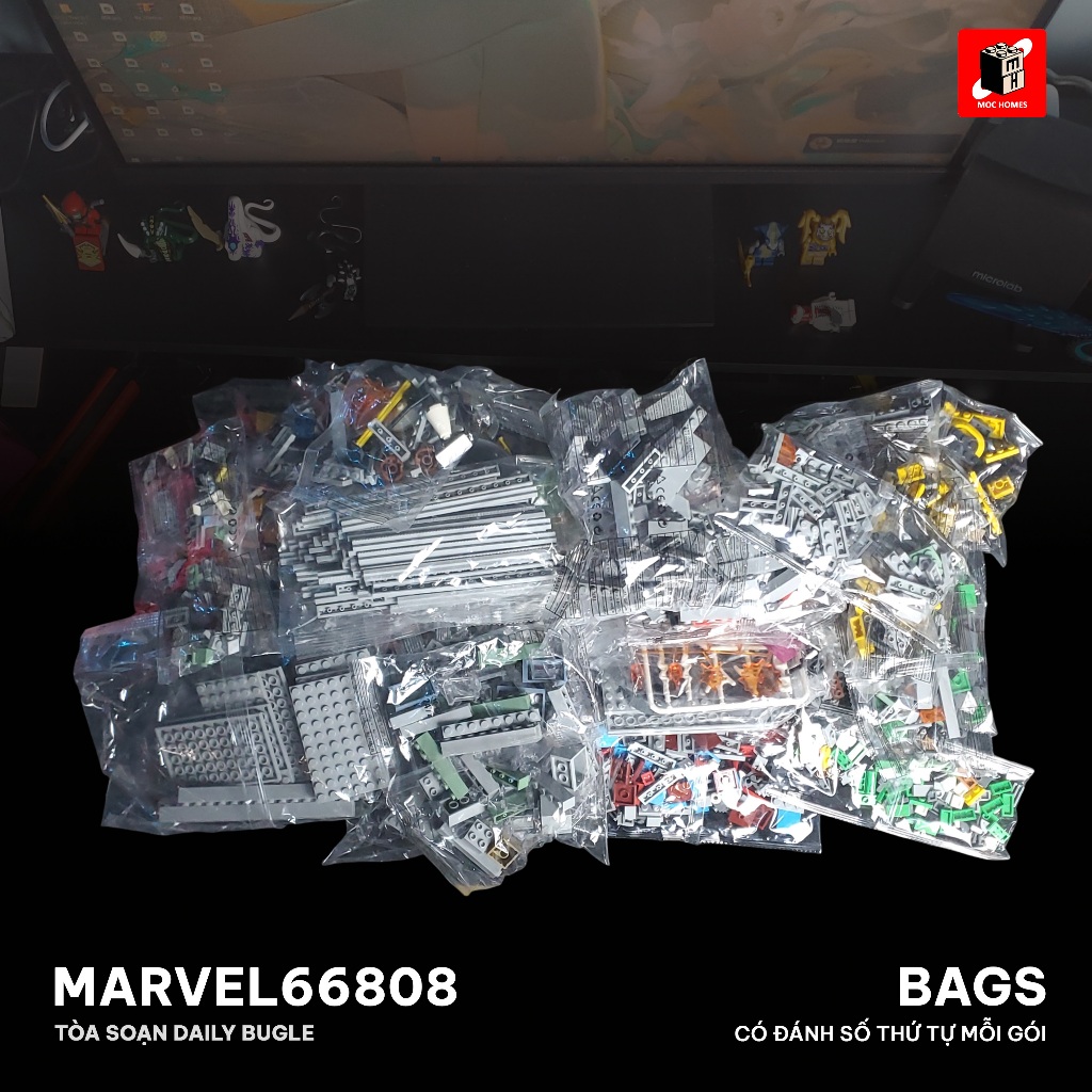 [IN LƯNG] Đồ chơi lắp ráp mô hình Tòa soạn báo Daily Bugle SpiderMan | 3372PCS | BigBuy360 - bigbuy360.vn