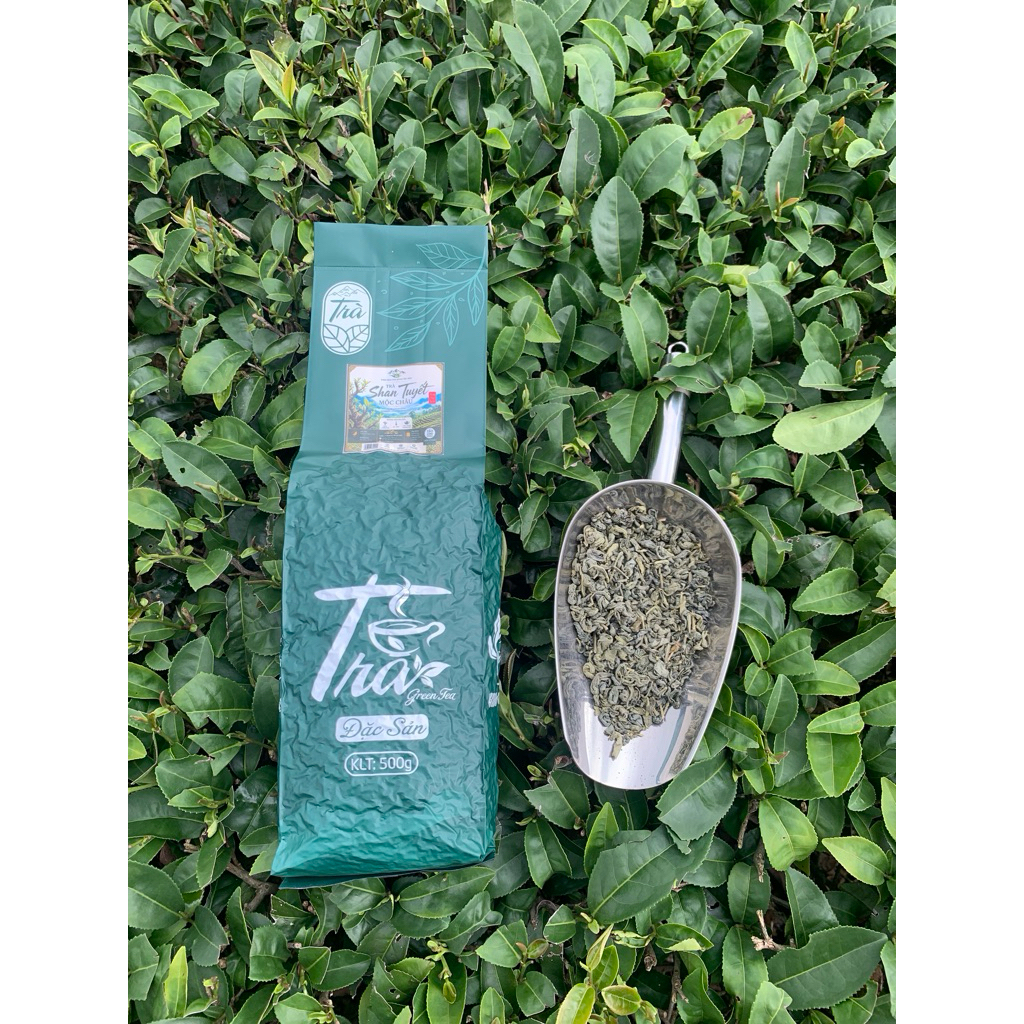[1kg]Combo 2 gói trà shan tuyết 500g - Tinh hoa từ cao nguyên Mộc Châu - 100% tự nhiên - Hương thơm - Giảm căng thẳng