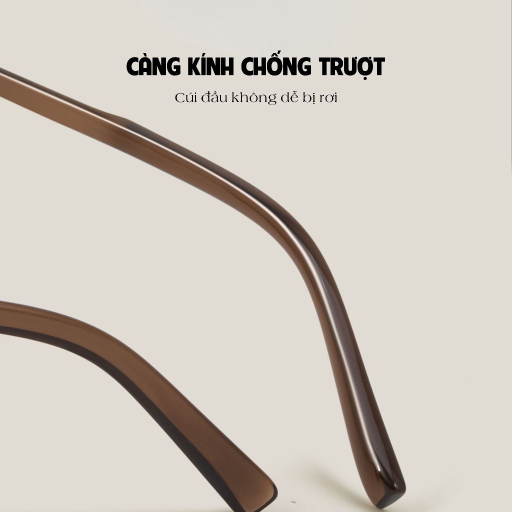 Gọng Kính Oval Nữ MOCO 6613 Thời Trang, Kính Mắt Chống Ánh Sáng Xanh, Kính Nhựa Cao Cấp Cho Nữ