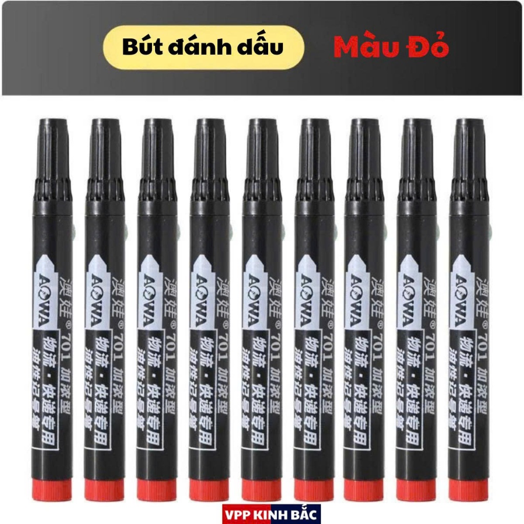 SET 3-5-10 Bút Đánh Dấu Đa Năng Dùng Trong Làm Gỗ, Cơ Khí, Xây Dựng - Có 4 Màu Xanh/Đen/Đỏ và Trắng