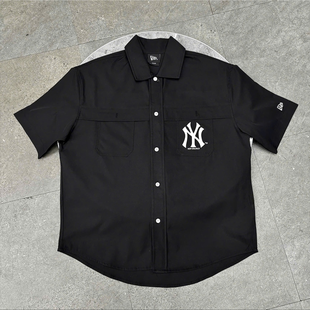 Áo Sơ Mi New Era Black Label Ice Tech 'Black' - 13679553