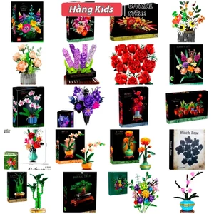 Bộ Lắp Ráp Hoa Nghệ Thuật 3D – Hoa Hồng, Hoa Lan, Bonsai Trang Trí Cao Cấp (Nhiều Mẫu)