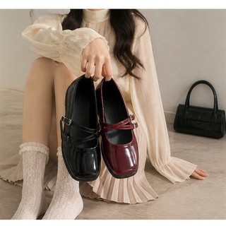 Giày búp bê nữ lolita chất da mềm đi học đi chơi mẫu mới hót hít mã BB-0247