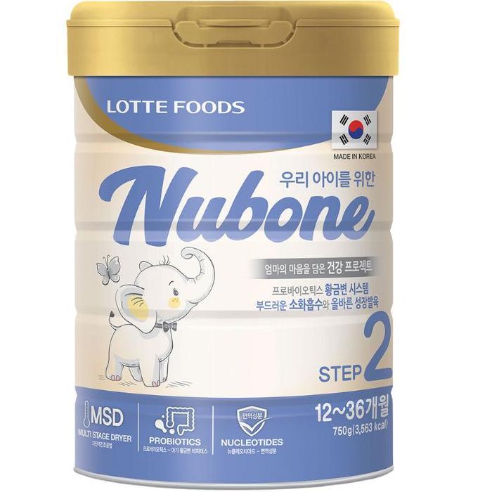 Sữa Công Thức Nubone Step 1 2  750g, Hỗ Trợ Hệ Tiêu Hóa Khoẻ Mạnh Cho Bé - TN Baby