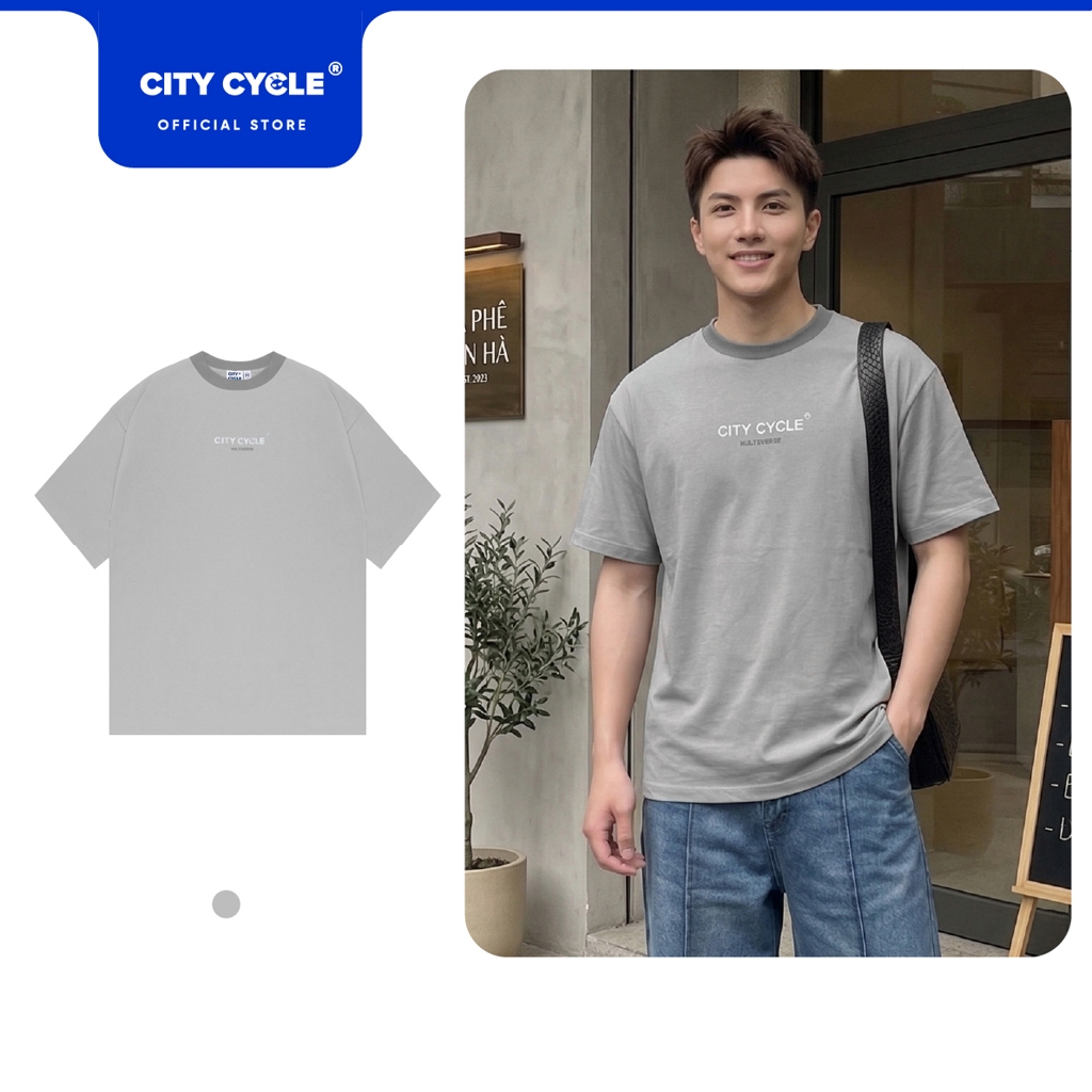 [CHỈ CÒN M] Áo Thun Multiverse Local Brand Chính Hãng City Cycle cotton cao cấp form rộng oversize