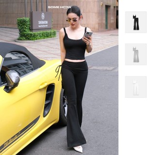 Set Áo Nữ Tanktop Comfort Flare Pant, Chất Vải Thun Rip Lạnh Thoải Mái, WSB137 SOME HOW STORE